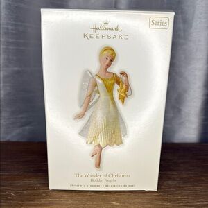 Hallmark Keepsake The Wonder of Christmas Series Holiday Angels 2010 Ornament